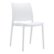 białe krzesła Maya - wypożyczanie krzeseł