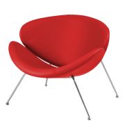 Fotel Sit Czerwony - wypożyczalnia foteli meble eventowe