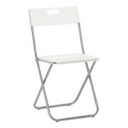 Krzesło składane JF białe wypożyczanie krzeseł