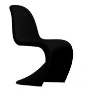 czarne krzezło Elastic - wypożyczalnia krzeseł